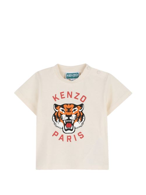 T-shirt unisex Kenzo Kids bianca con tigre KENZO Kids | K61718208